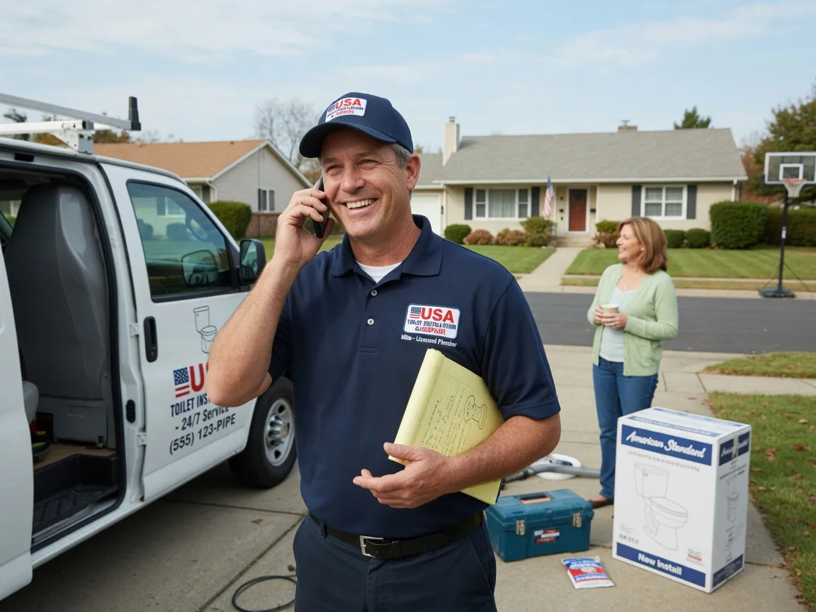 Toilet Installation Pleasantville, OH FAQs